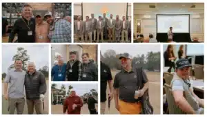 collage from the Crawlspace Medic annual retreat at Pinehurst 2026